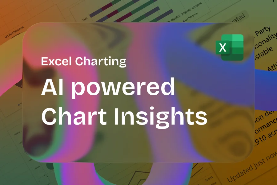 Excel Charting : AI-Powered Chart Insights